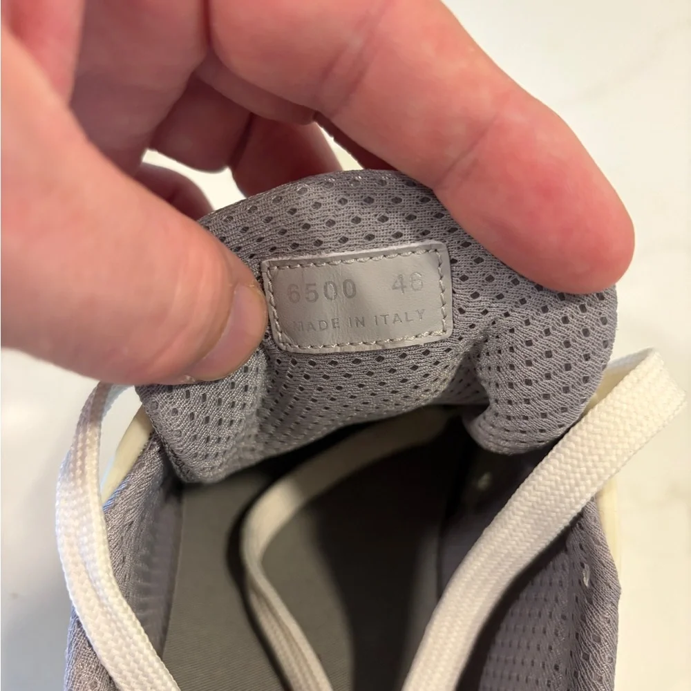 Prada Cream rubber Americas Cup sneakers US13 - Picture 6 of 10